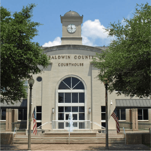 The Baldwin County Courthouse