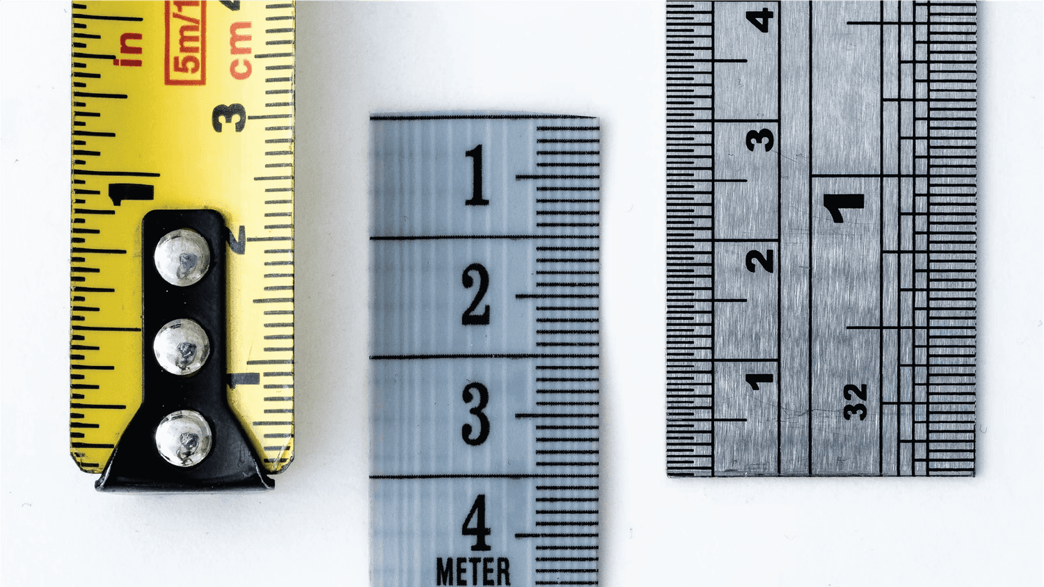 Rulers and measurement — accuracy depends on the measuring instrument being honest